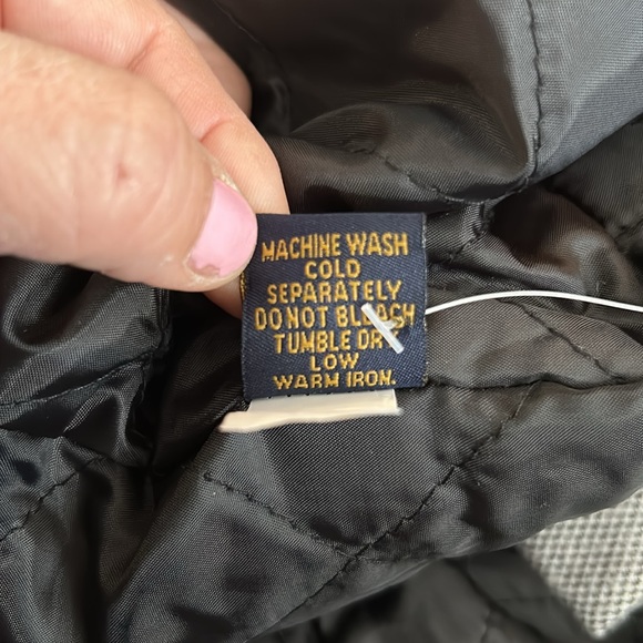 NWT Vrg 1946 Zippered Medium Weight Jacket Quilted Lining Mens Medium Grey - Picture 10 of 10